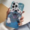 Suda Yüzen Köpek Tasarımlı Silikon Telefon Kılıfı