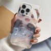 Müzikal Panda Tasarımlı Silikon Telefon Kılıfı