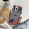 One Piece Ateşli Kılıç  Baskılı Tasarımlı Silikon Telefon Kılıfı