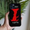 Death Note World İs Rotten Baskılı Tasarımlı Silikon Telefon Kılıfı