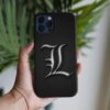 Death Note L Baskılı Tasarımlı Silikon Telefon Kılıfı