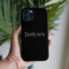 Death Note Logosu Baskılı Tasarımlı Silikon Telefon Kılıfı