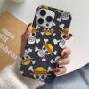 One Piece Logosu Kolaj Baskılı Tasarımlı Silikon Telefon Kılıfı