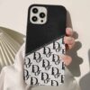 Prizma Dior Deseni Tasarımlı Silikon Telefon Kılıfı