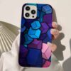 Üç Boyutlu Küpler Tasarımlı Silikon Telefon Kılıfı
