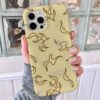 Sarı Alevler Tasarımlı Silikon Telefon Kılıfı