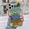 Van Gogh Eserleri Kolaj Baskılı Silikon Telefon Kılıfı