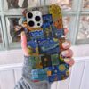 Van Gogh Efsane Kolaj Baskılı Silikon Telefon Kılıfı