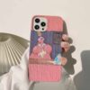 Yemek Yiyen Patrick Pembe Renkli Silikon Telefon Kılıfı