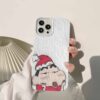 Noel Çocuk Baskılı Renkli Silikon Telefon Kılıfı