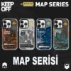 Keep Off Map Magsafe Kapak