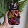Demon Slayer Üçlü Kolaj Baskılı Tasarımlı Silikon Telefon Kılıfı