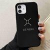 Gemini Burç Baskılı Silikon Telefon Kılıfı