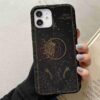 Güneş Ay Baskılı Silikon Telefon Kılıfı