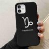 Capricorn Burç Baskılı Silikon Telefon Kılıfı