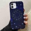 Gökyüzü Burçlar Baskılı Silikon Telefon Kılıfı
