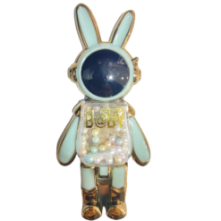 Baby Tavşan Cam Göbegi Telefon Kılıfı Standı