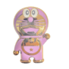 Doraemon Pembe Telefon Kılıfı Standı