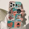 Feminist Kolaj Tasarımlı Silikon Telefon Kılıfı