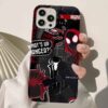 Tehlikeli Spiderman Kolaj Tasarımlı Silikon Telefon Kılıfı