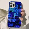 Navy Blue Chill Tasarımlı Silikon Telefon Kılıfı