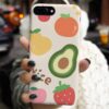 Nice Fruit Tasarımlı Silikon Telefon Kılıfı