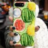 Dilim Meyveler Tasarımlı Silikon Telefon Kılıfı