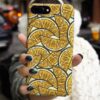 Dilimlenmiş Limon Tasarımlı Silikon Telefon Kılıfı