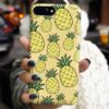 Ananas Kolaj Tasarımlı Silikon Telefon Kılıfı