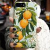 Daldaki Limonlar Tasarımlı Silikon Telefon Kılıfı