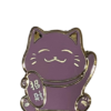 Lila Kedi Telefon Kılıfı Standı