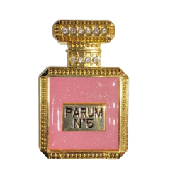 Pembe Parfüm Şişesi Telefon Kılıfı Standı