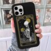 Trength Skeleton Tarrot Card Tasarımlı Silikon Telefon Kılıfı