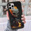 Mini Ghost Rider Tasarımlı Silikon Telefon Kılıfı