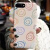 Be Happy Smile Tasarımlı Silikon Telefon Kılıfı