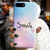 Renk Geçişli Smile Tasarımlı Silikon Telefon Kılıfı