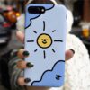 Sun Smile Tasarımlı Silikon Telefon Kılıfı