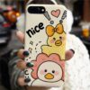 Nice Duck Smile Tasarımlı Silikon Telefon Kılıfı