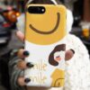 Smile Smile Tasarımlı Silikon Telefon Kılıfı