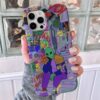 Art Alien Tasarımlı Silikon Telefon Kılıfı