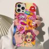Omg Sticker Tasarımlı Silikon Telefon Kılıfı