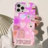 Yikes Sticker Tasarımlı Silikon Telefon KılıfIı