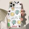 Hello Sticker Tasarımlı Silikon Telefon Kılıfı