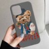 Happier Teddy Tasarımlı Silikon Telefon Kılıfı