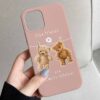 True Friend Teddy Tasarımlı Silikon Telefon Kılıfı