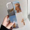 Teddy Bear Kolaj Tasarımlı Silikon Telefon Kılıfı