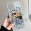 Streets Teddy Tasarımlı Silikon Telefon Kılıfı