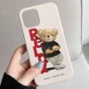 Relax Teddy Tasarımlı Silikon Telefon Kılıfı
