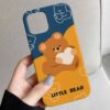 Little Bear Tasarımlı Silikon Telefon Kılıfı