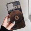 Street Teddy Tasarımlı Silikon Telefon Kılıfı